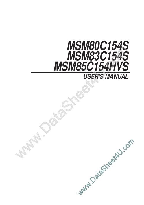 MSM83C154S