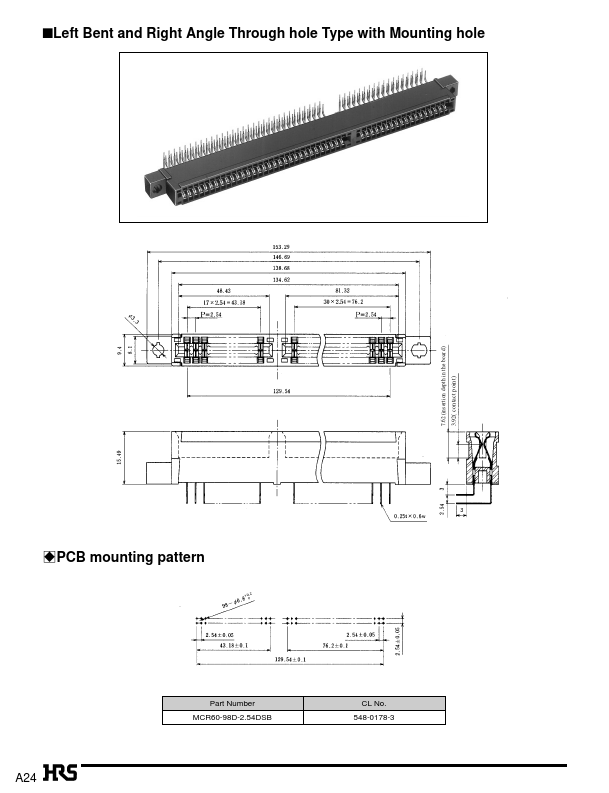 MCR60-98D-2.54DSA